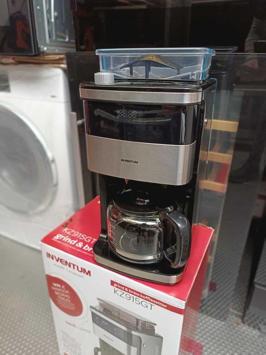 Używany  Przelewowy Ekspres do kawy z młynkiem INVENTUM