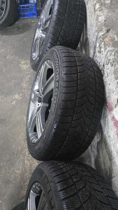 Диски легкосплавні  R20 5/120  ЕТ52 з зимовою резиною Touareg