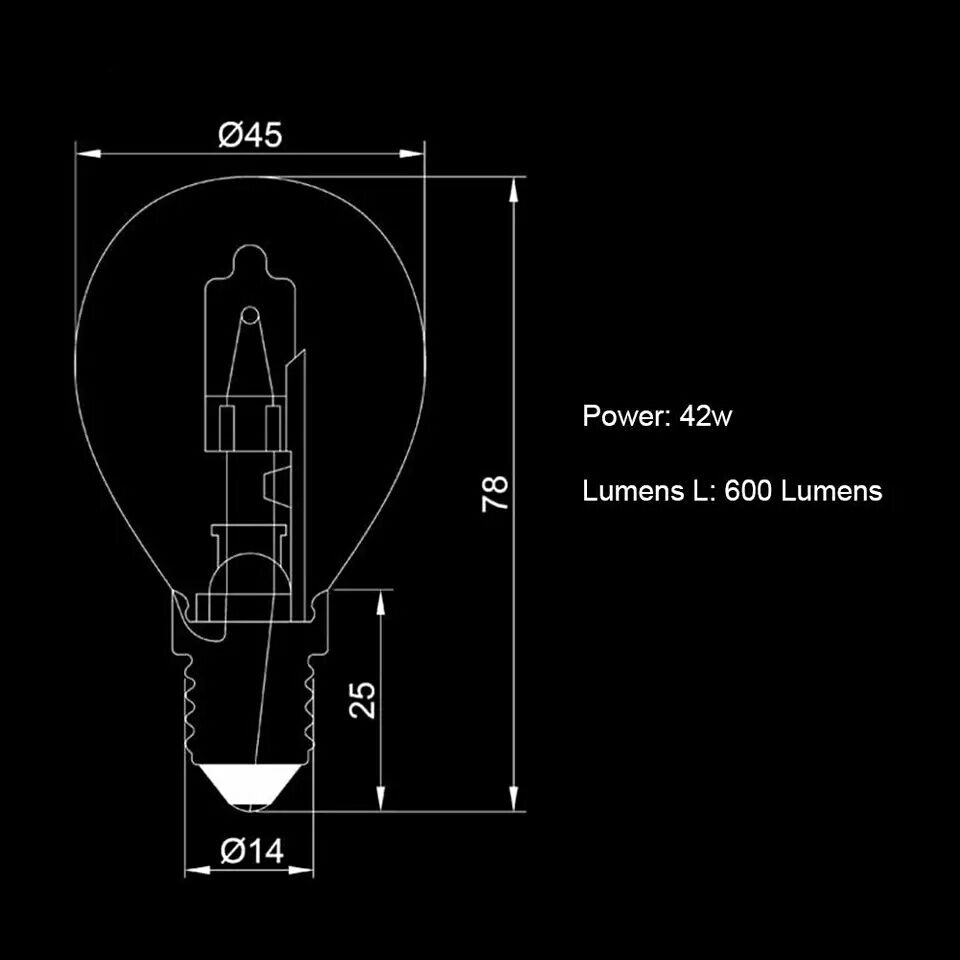 Лампочка для духовки 300 С