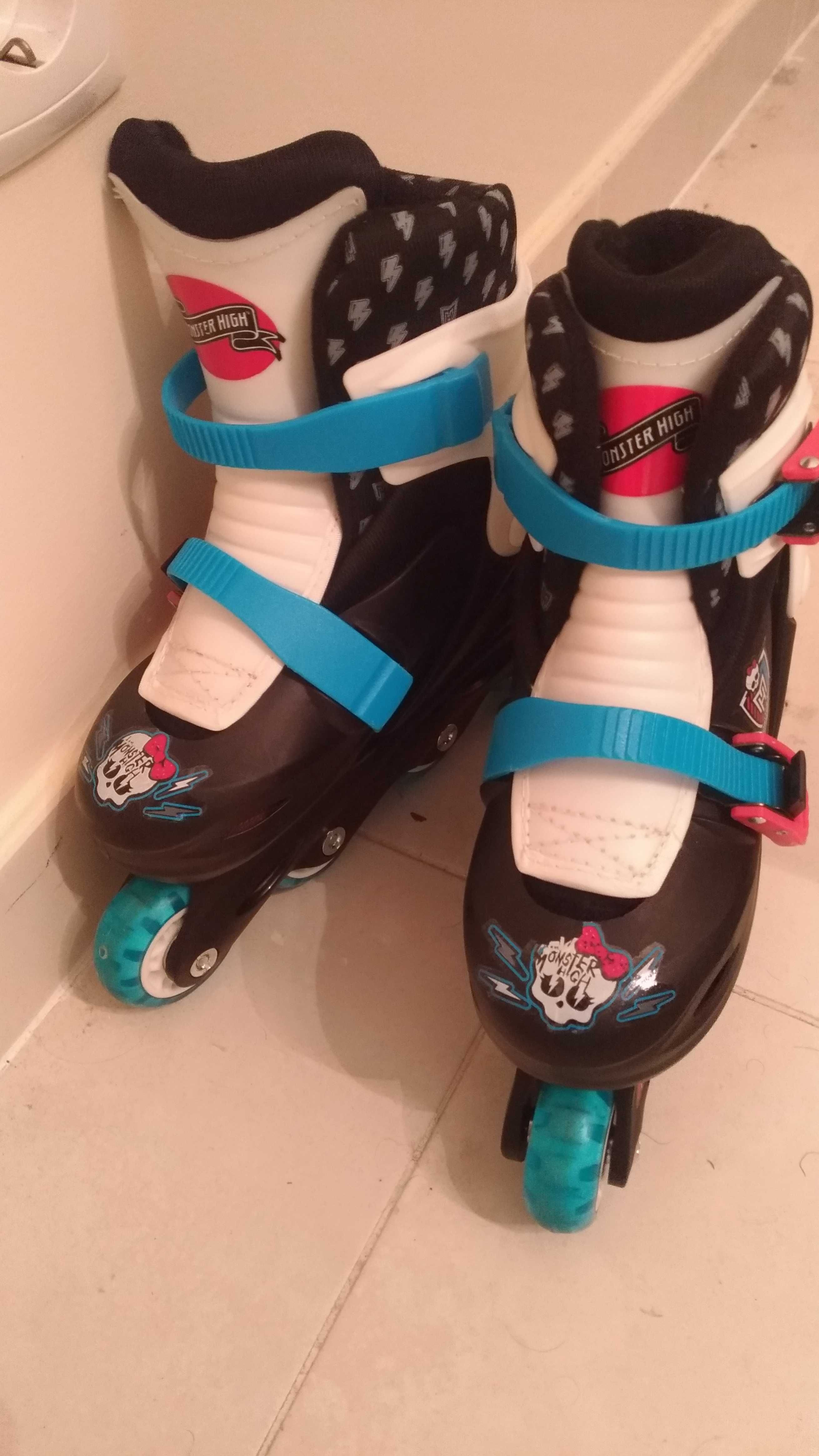 Patins em linha para menina