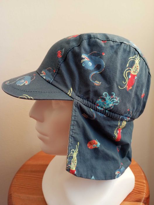 Mini Club Bawełniana czapeczka do opalania-kąpieli rozm.3-6 lat/51-52