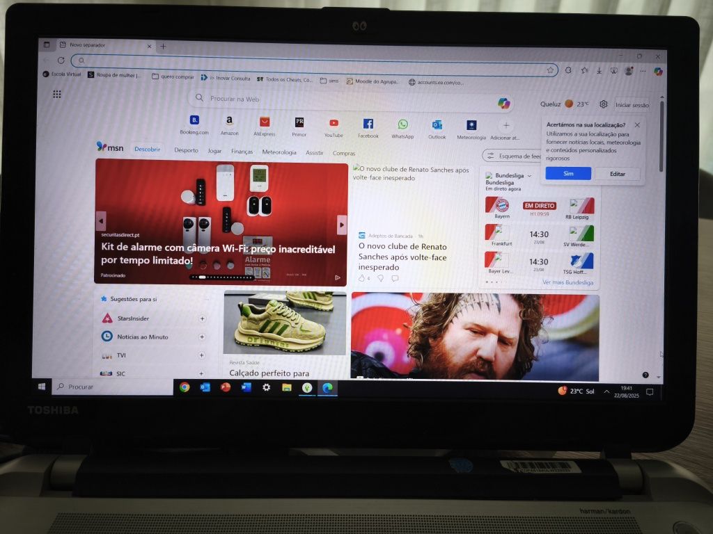 Portátil Toshiba Satellite S50-B Intel  i7 5500U/12 Gb RAM/ SSD 447GB