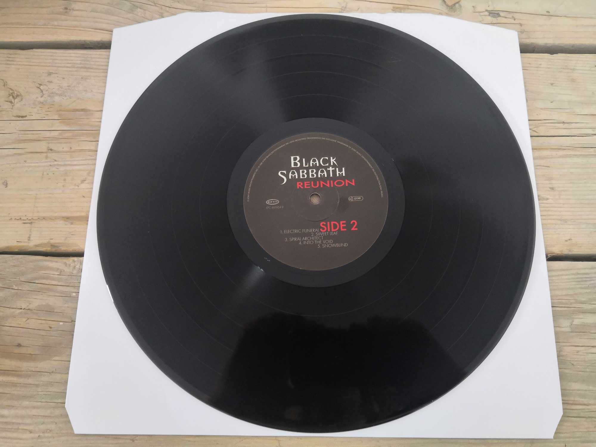 Black Sabbath Reunion 2 LP czarny winyl