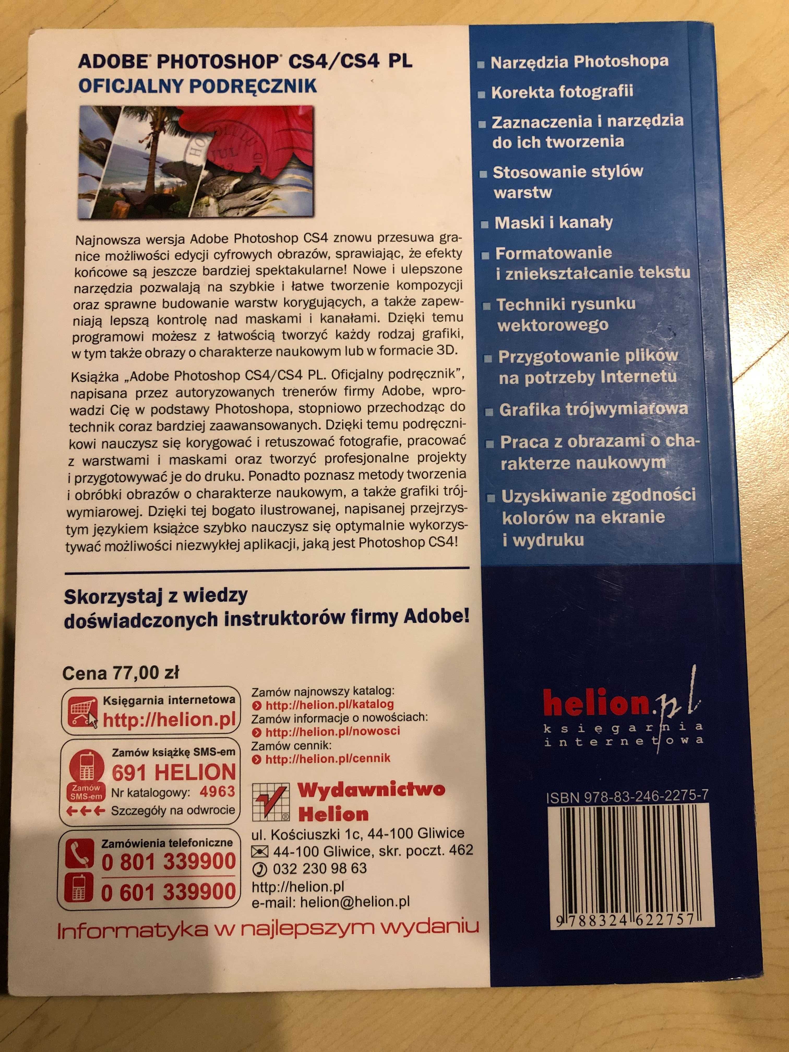 Adobe Photoshop CS4/CS4 PL - Oficjalny podręcznik z CD