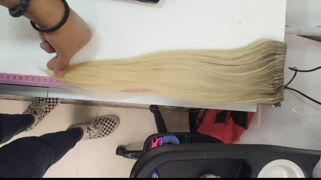 Extensão de cabelo Fita Adesiva cabelo Brasileiro - Tati Cordeiro