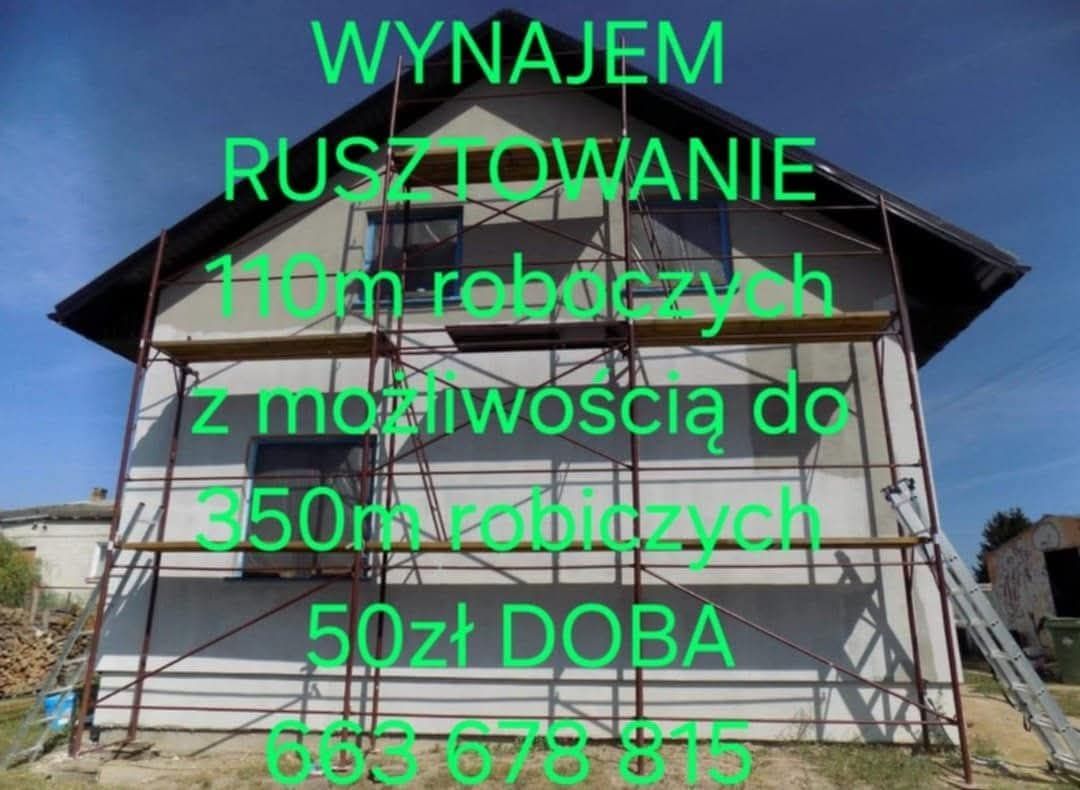 rusztowanie elewacyjne wynajem