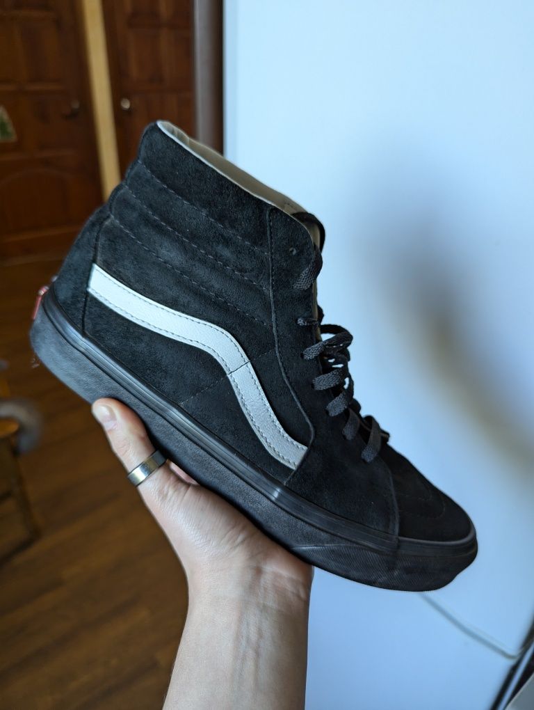 Vans SK8-HI Pig Suede Black