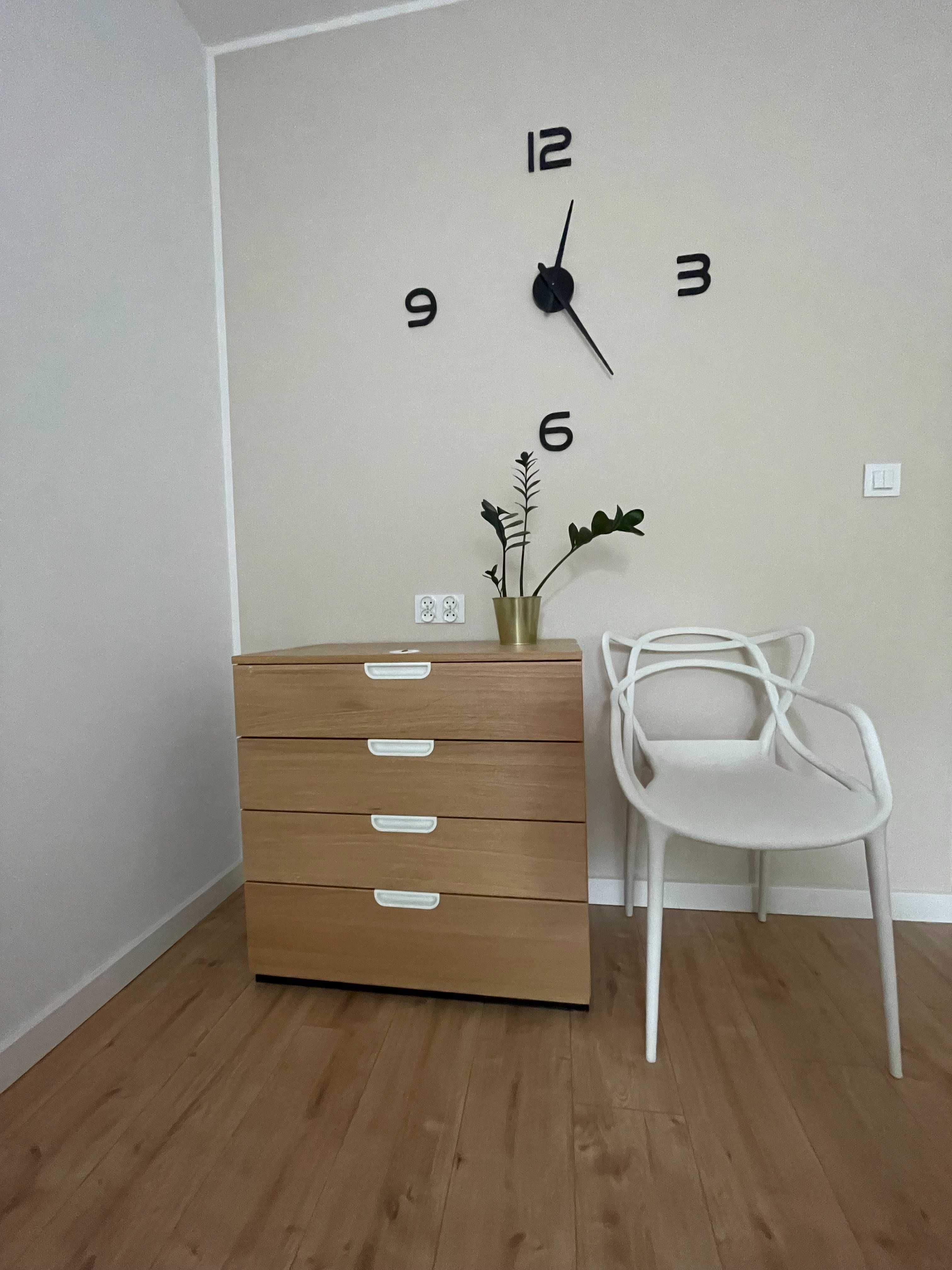IKEA GALANT Komoda, okleina dębowa, 80x80 cm