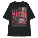 Футболка "Miata Neon Drift"