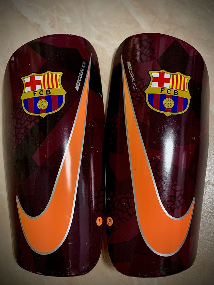 Щитки Nike Mercurial Lite limited Barcelona edition