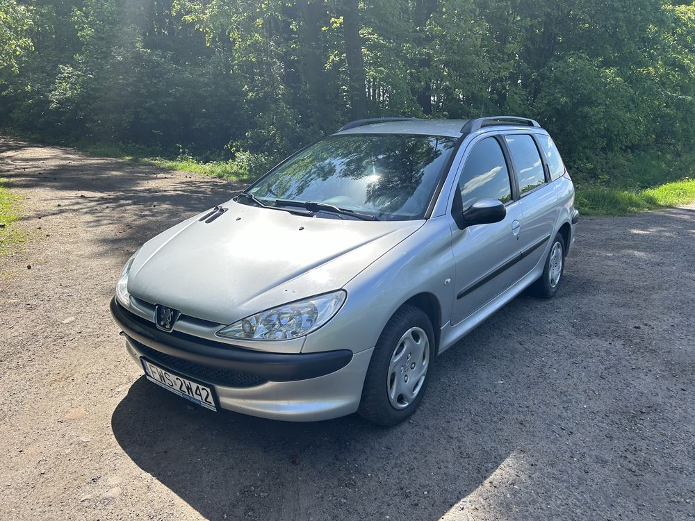 Peugeot 206 sw 1.4 benzyna 2005 sprawna klimatyzacja