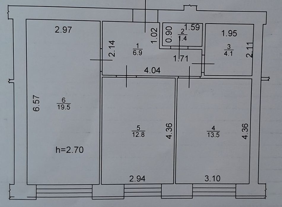2 кімнатна Квартира  + КОМОРА, ЖК НОВІ МЕТРИ ЦЕНТР