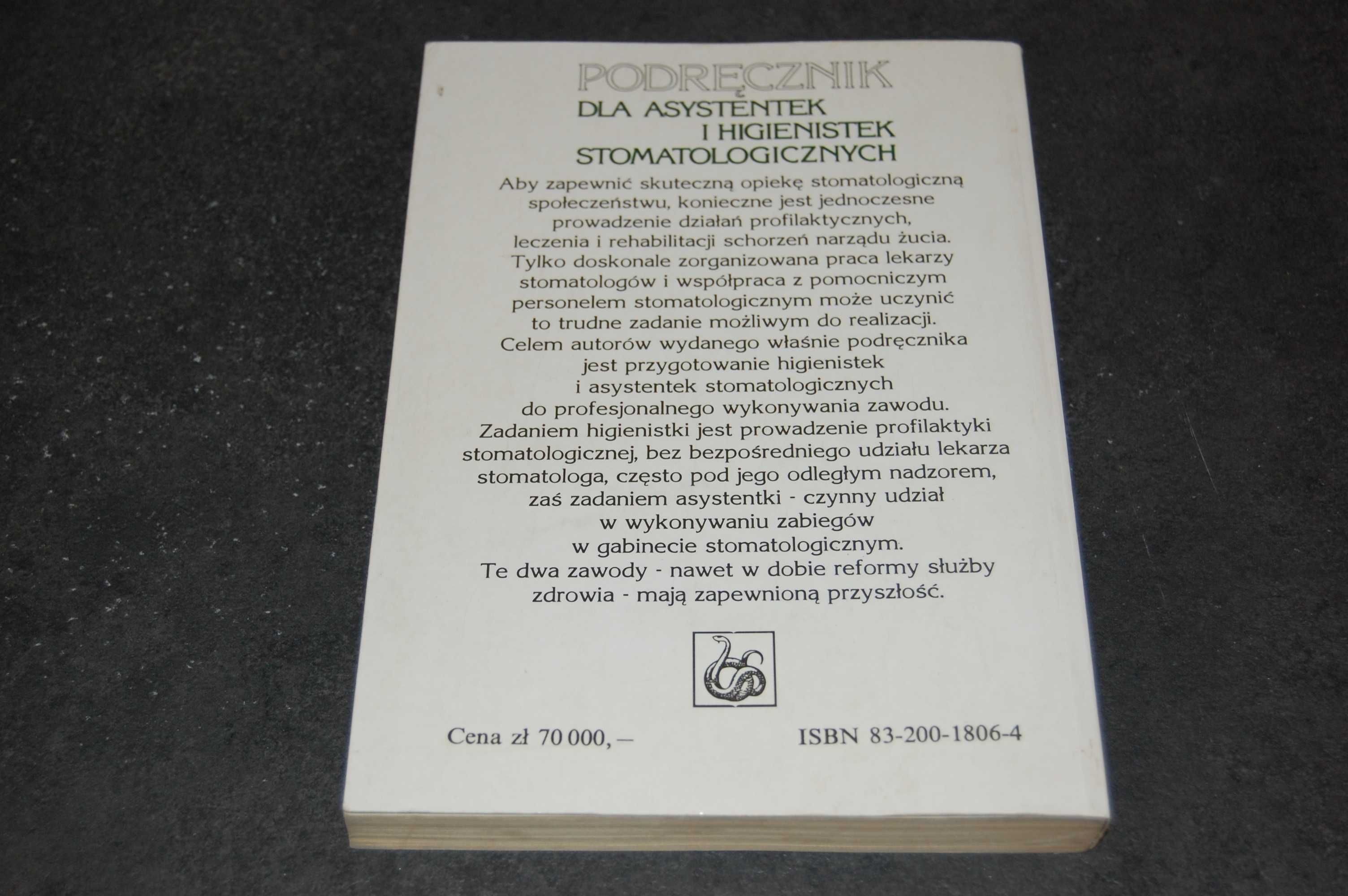 Podręcznik dla asystentek i higienistek stomatologicznych