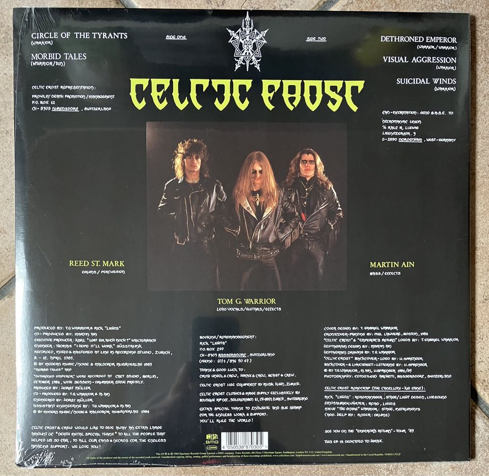 Celtic Frost - Emperor’s Return (ep) LP