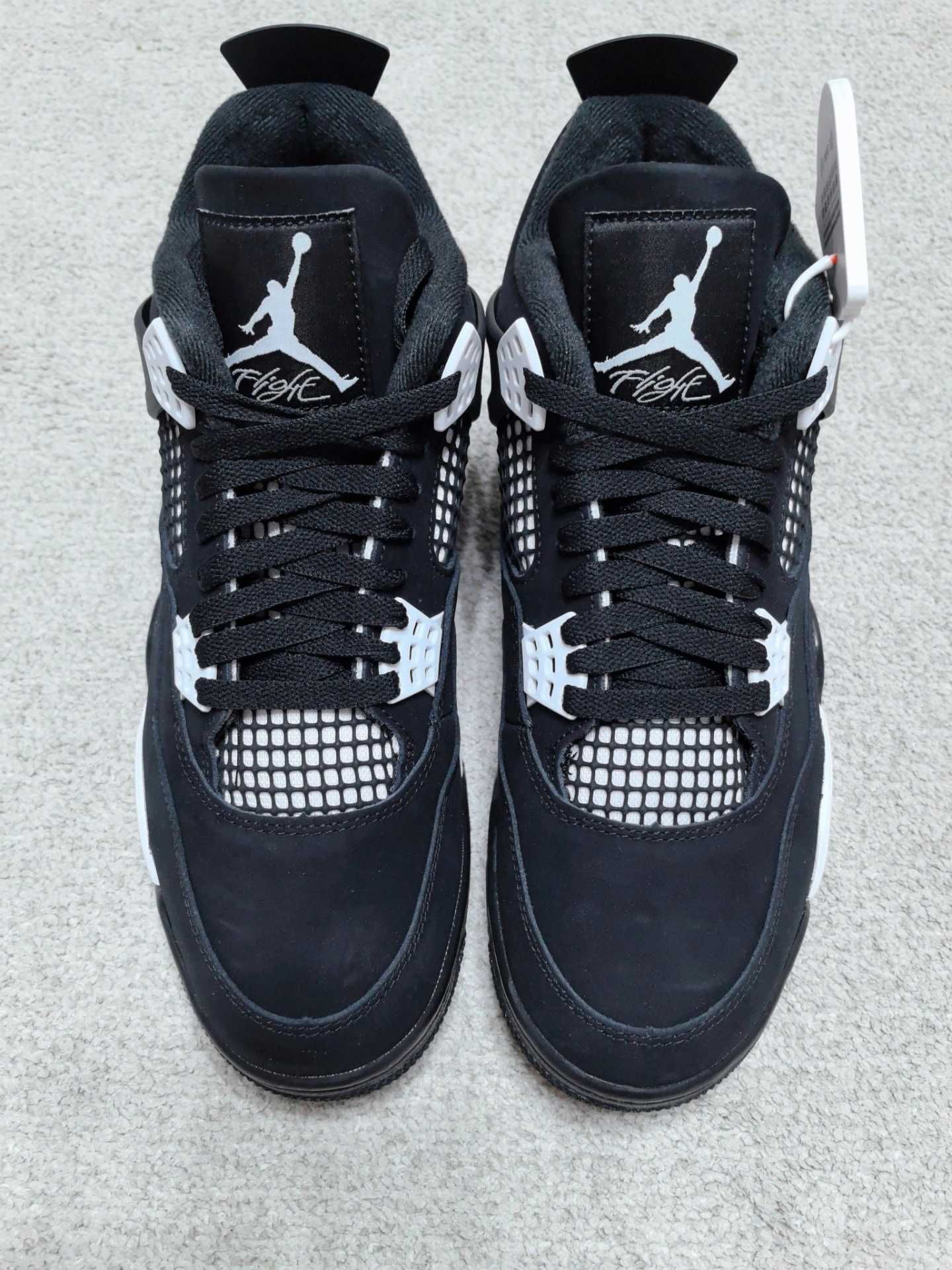 Buty do koszykówki Jordan 4 Retro WhiteThunder nowy z metką R.41