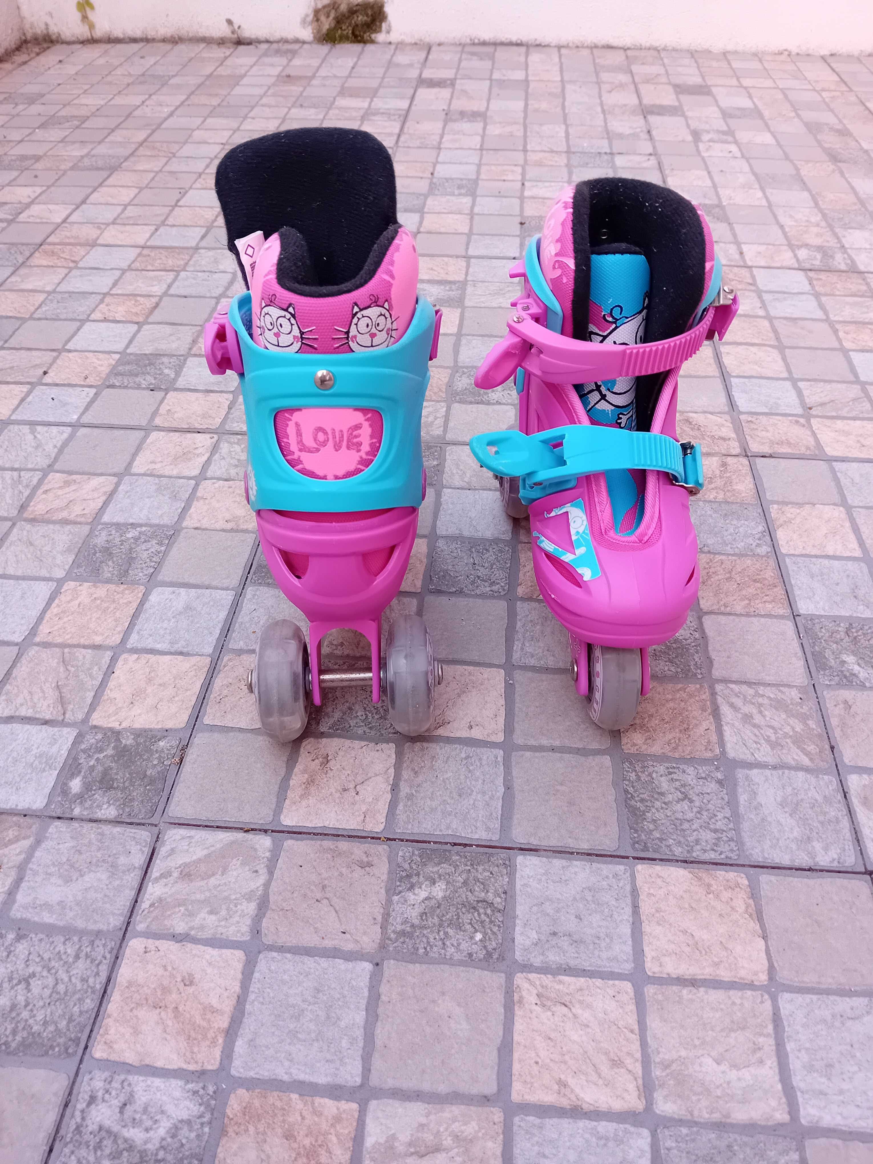 Patins criança regulável