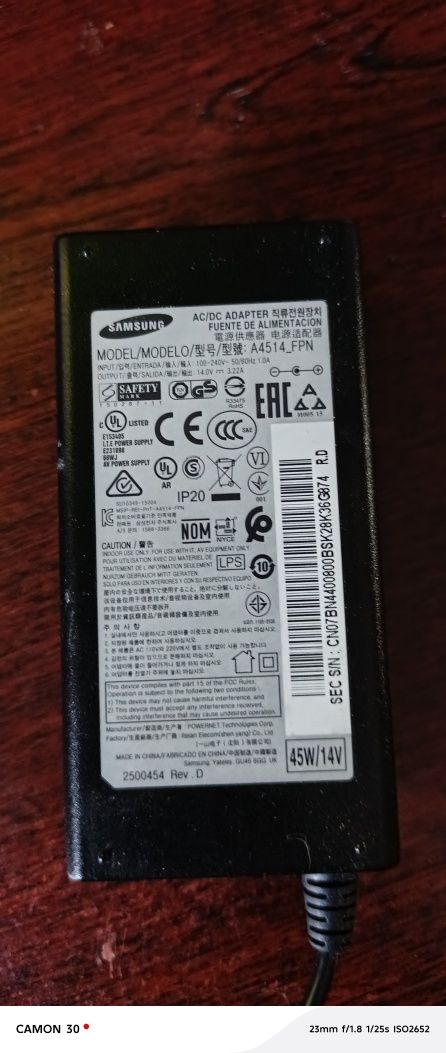 Блок питания монитора Samsung 27