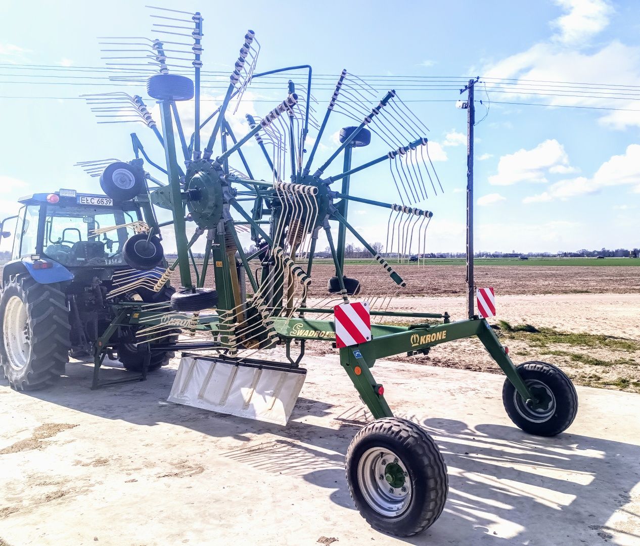 Zgrabiarka Krone Swadro 800/26 Claas pottinger