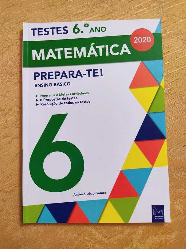 Testes Matemática 6º ano - 2020 (NOVO)