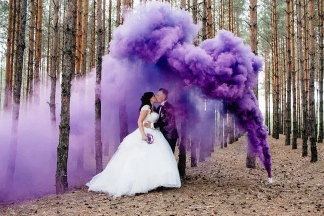 Цветной дым кольоровий дим дымовая шашка фотозона на день рождения год