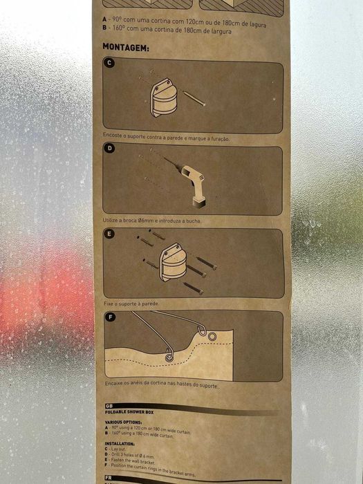 Suporte Giratório - Duche Casa de Banho