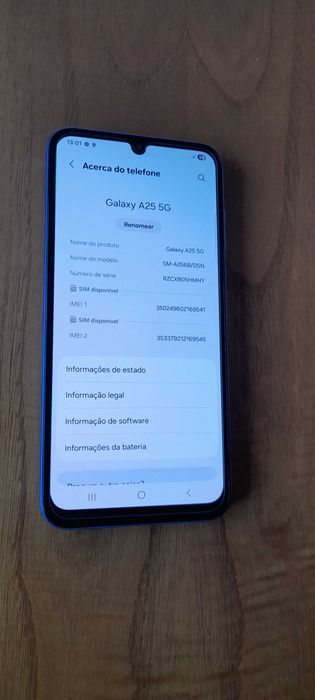 telemóvel Samsung Galaxy A25 5G-(128GB/6GB RAM) ver as imagens