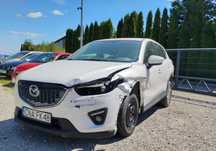 Mazda CX-5 2012r, 2.0 Benzyna + LPG. AUTOMAT. Lekko uszkodzony lewy bok. Jeździ.