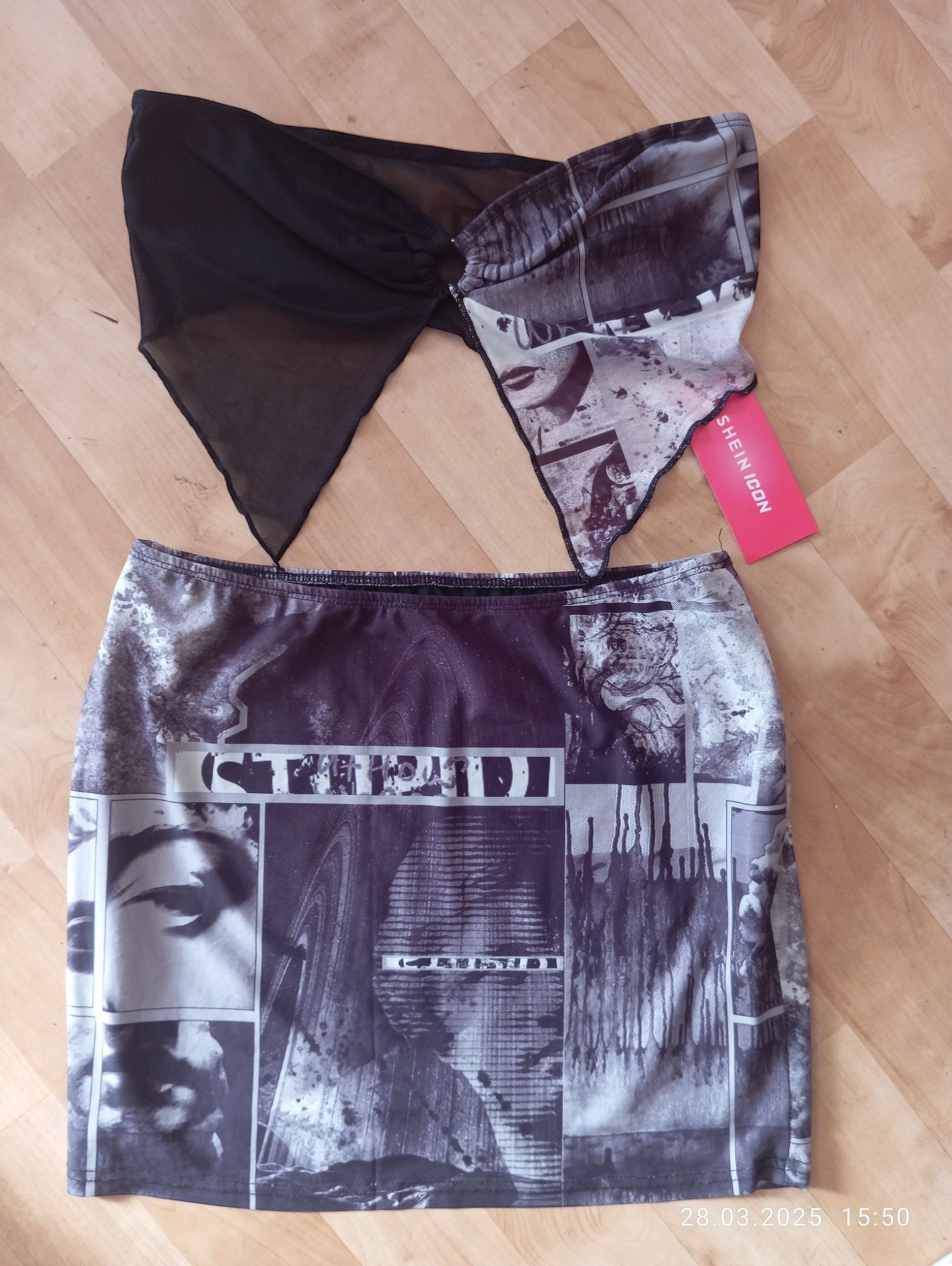 Komplet spódniczka i top Shein