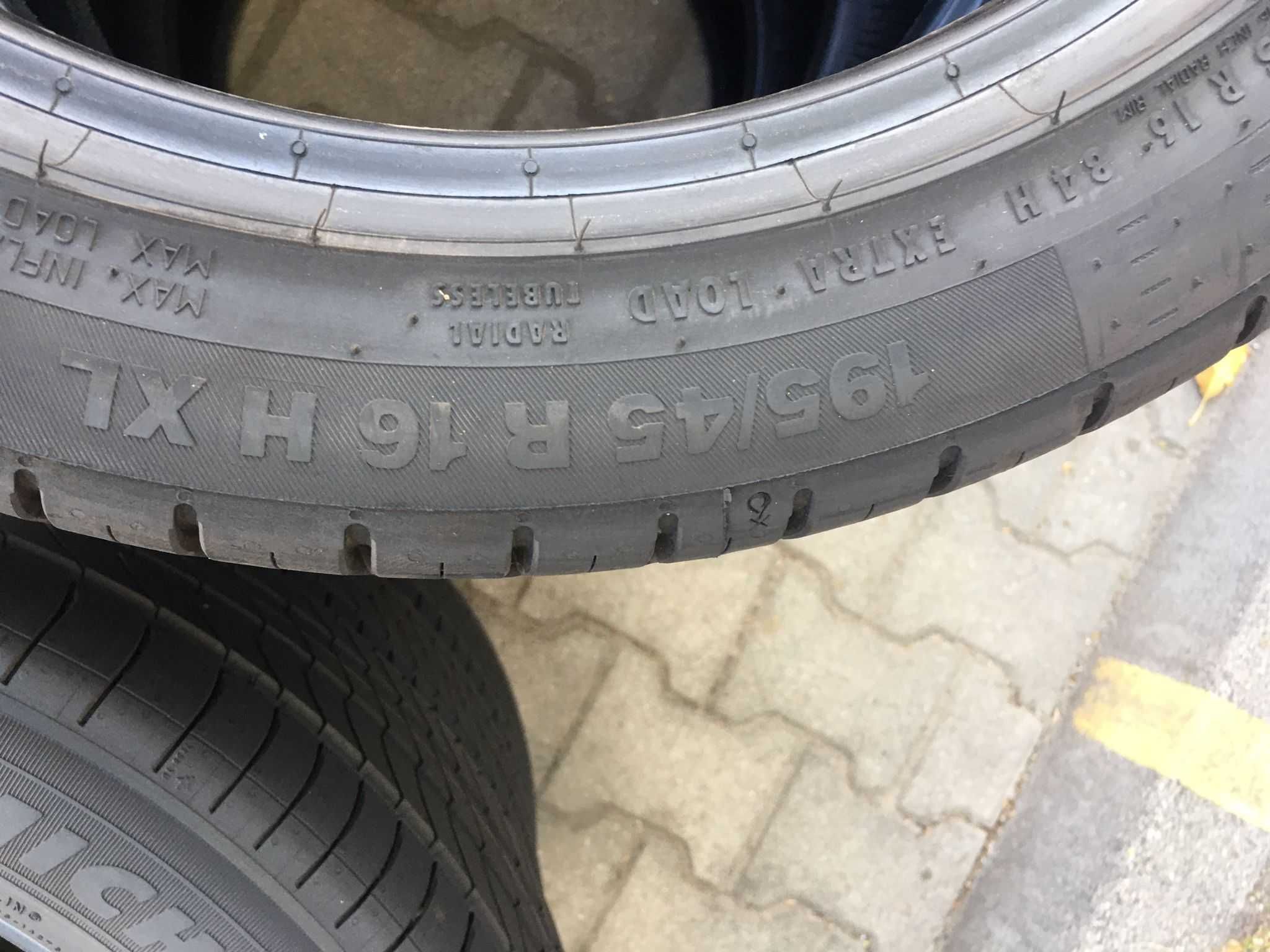 Nowe Opony Lato Letnie 195/45/16 195/45R16 Continental Wrocław