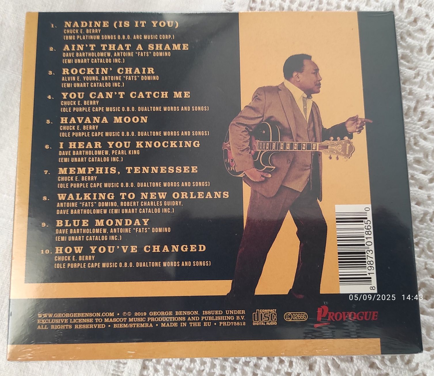 George Benson - Walking To New Orleans CD
