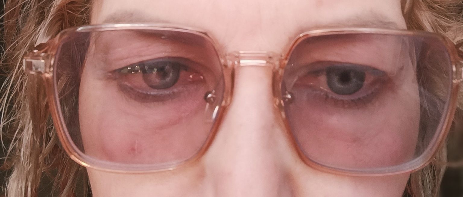 Okulary damskie miopija minus -1 fotochrom