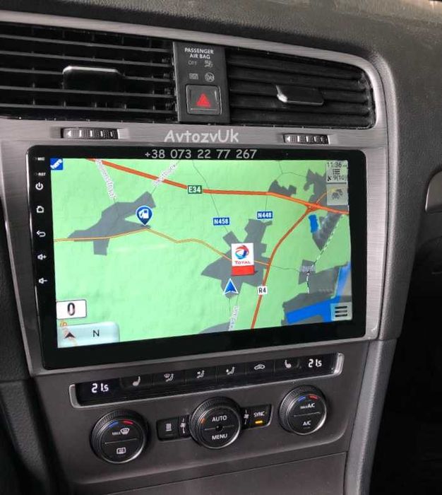 Android GOLF 7 Volkswagen Гольф VW Tesla 2 дин GPS CarPlay Магнитола