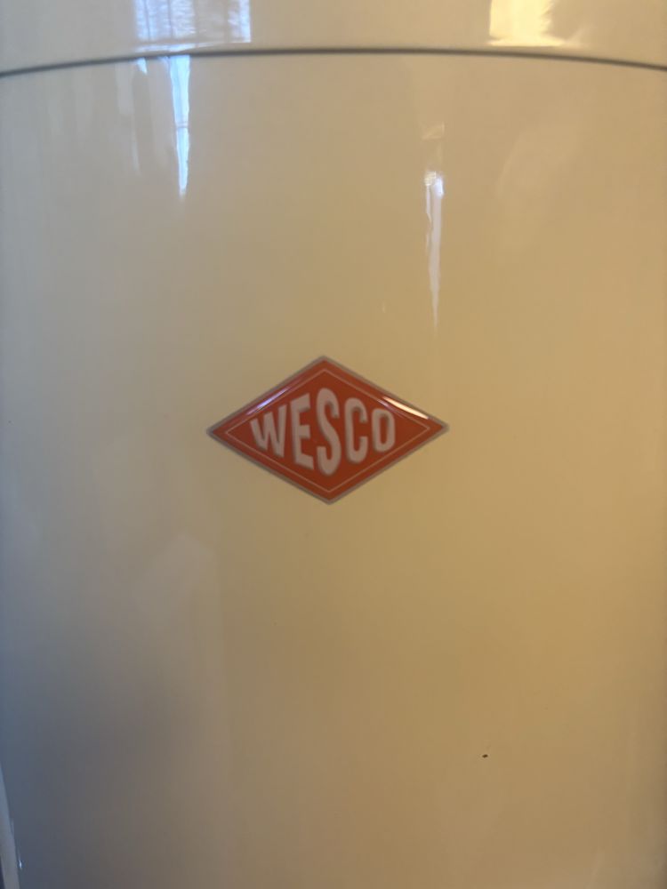 Wesco kickmaster maxi 40l kosz metalowy na smieci  ekskluzywny