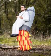Надувний костюм ракета з астронавтом