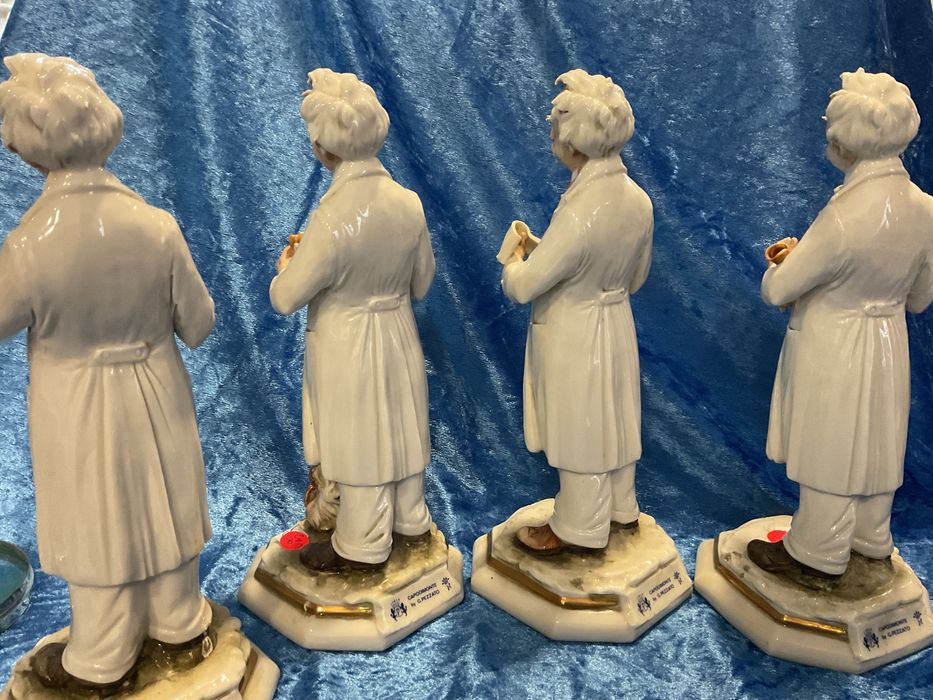 Esculturas capodimonte profissionais 24 cm ,valor unidade 38