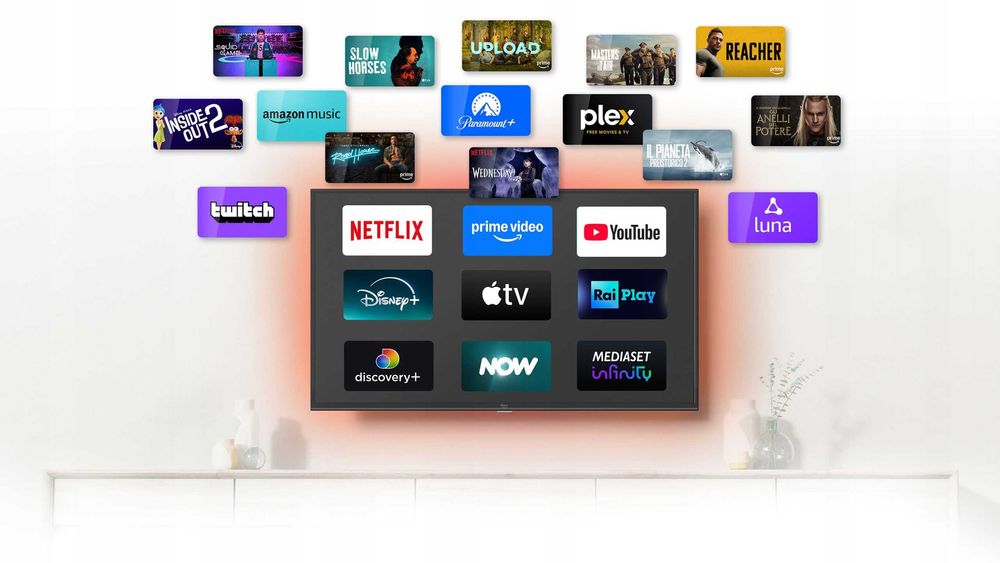 Telewizor Smart TV 43" Omni Fire TV = android tv Amazon 4K43N400D 4K