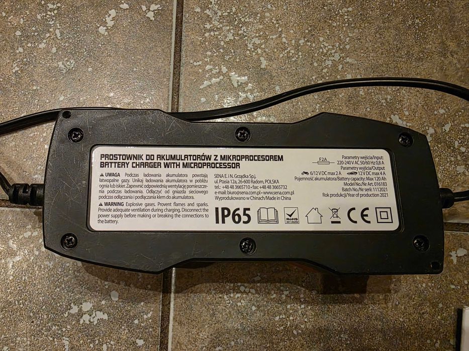 Prostownik 4A GtMax z mikroprocesorem