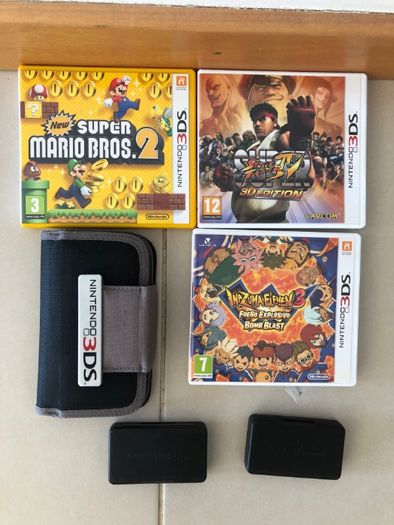 Jogos e Acessórios Nintendo DS/3DS (originais)