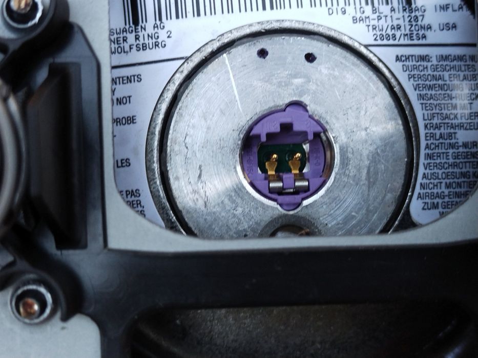 VW Jetta V 05-11 Golf V Passat B6 Подушка безопасности водителя в руль