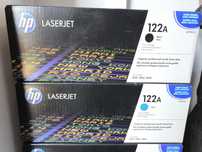 Tonery HP122A Black, cyan, magenta oryginalne, nowe 6 szt.