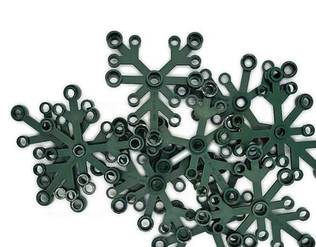 Lego 2417 Liść 6x5 C. Zielony 10 szt. Nowe promocja