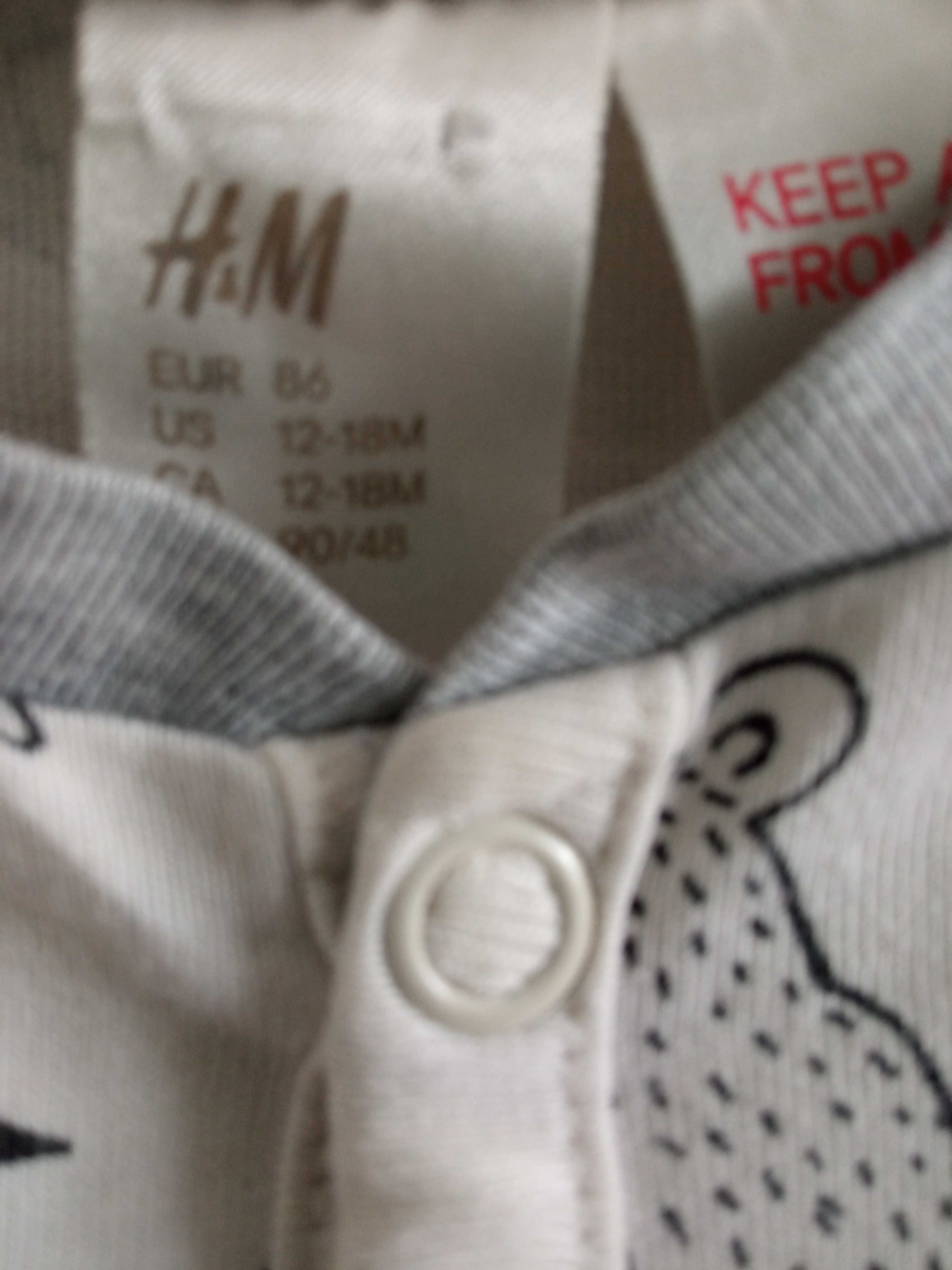 Piżamka - pajacyk H&M rozmiar 86