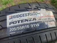 Продам летние Bridgestone potenza R16 205/55 Летние