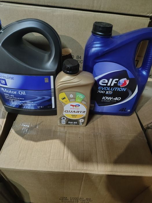 Моторні масла Elf, Total, GM — оригінал, гарантія якості