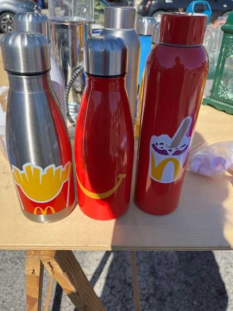 Garrafas termicas mac Donald's