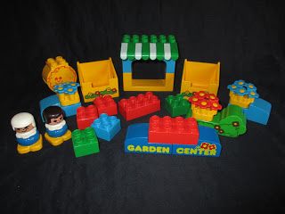 Conjunto de Lego Tente vintage 24 peças