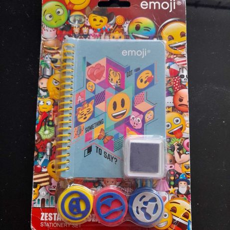 Notesik z pieczątkami Emoji nowe