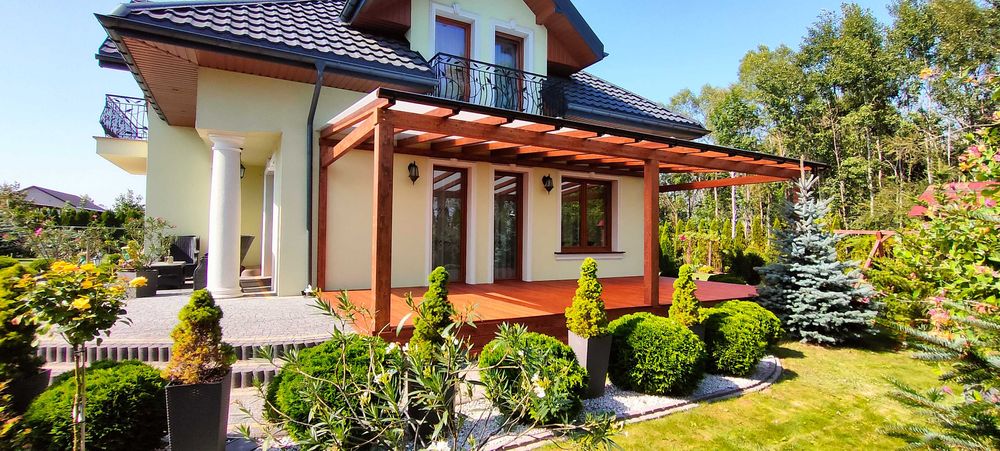 Zadaszenie tarasu  taras  wiata  altana pergola