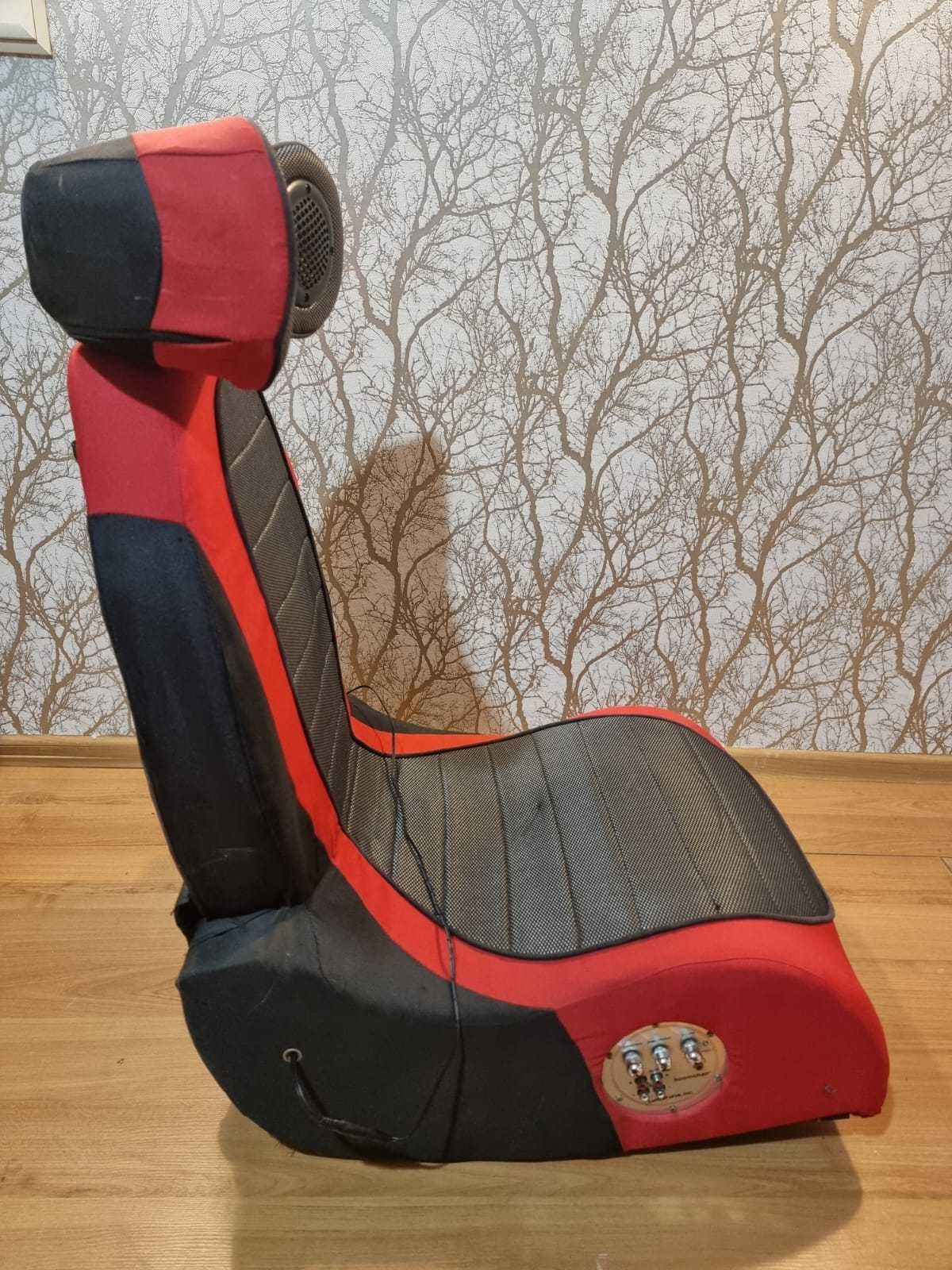 FOTEL GAMEingowy, muzyczny firmy Pulse Boomchair. (do gier, muzyki)