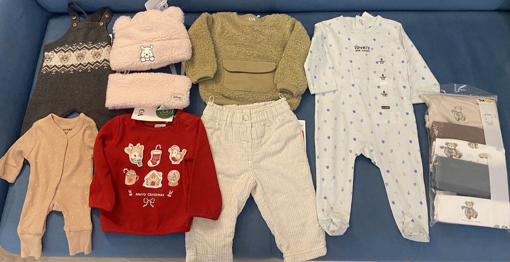 Одяг новий Kiabi і C&A 0-5років